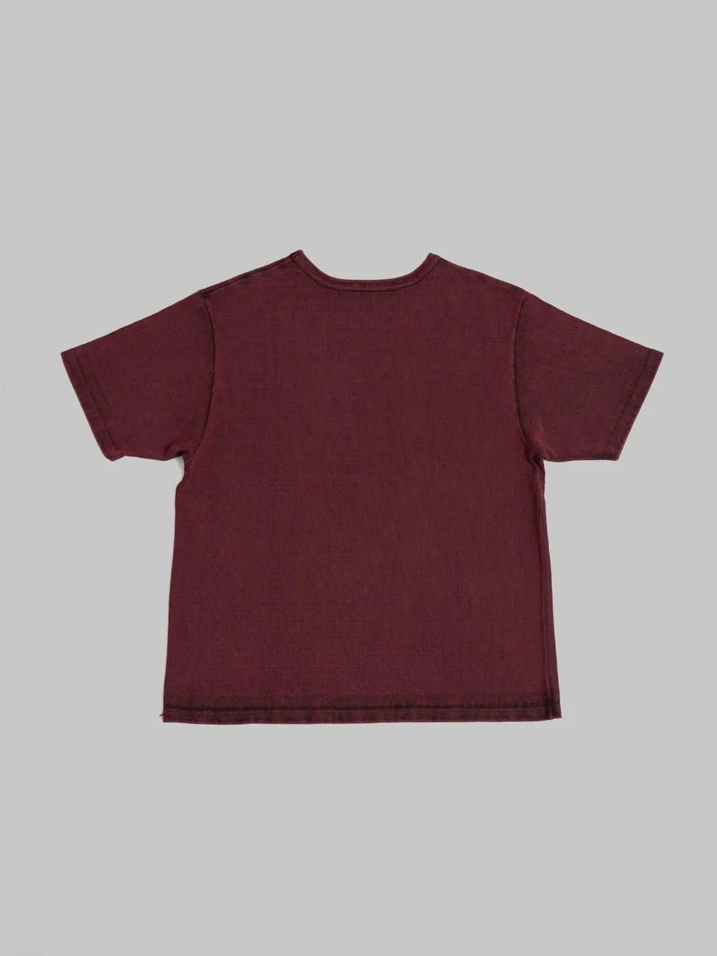 Samurai Jeans SJST-TW01 15.7oz Extra Heavy T-shirt Wine