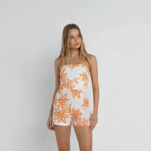 Sanctuary Floral Strapless Romper