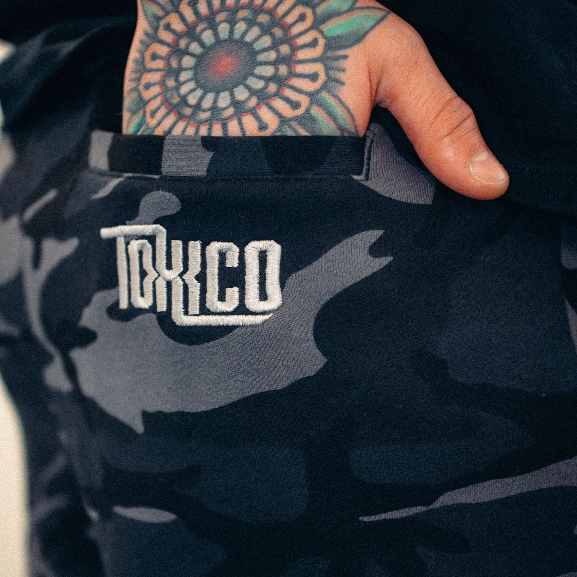 Scumbag Camo Sweat Shorts