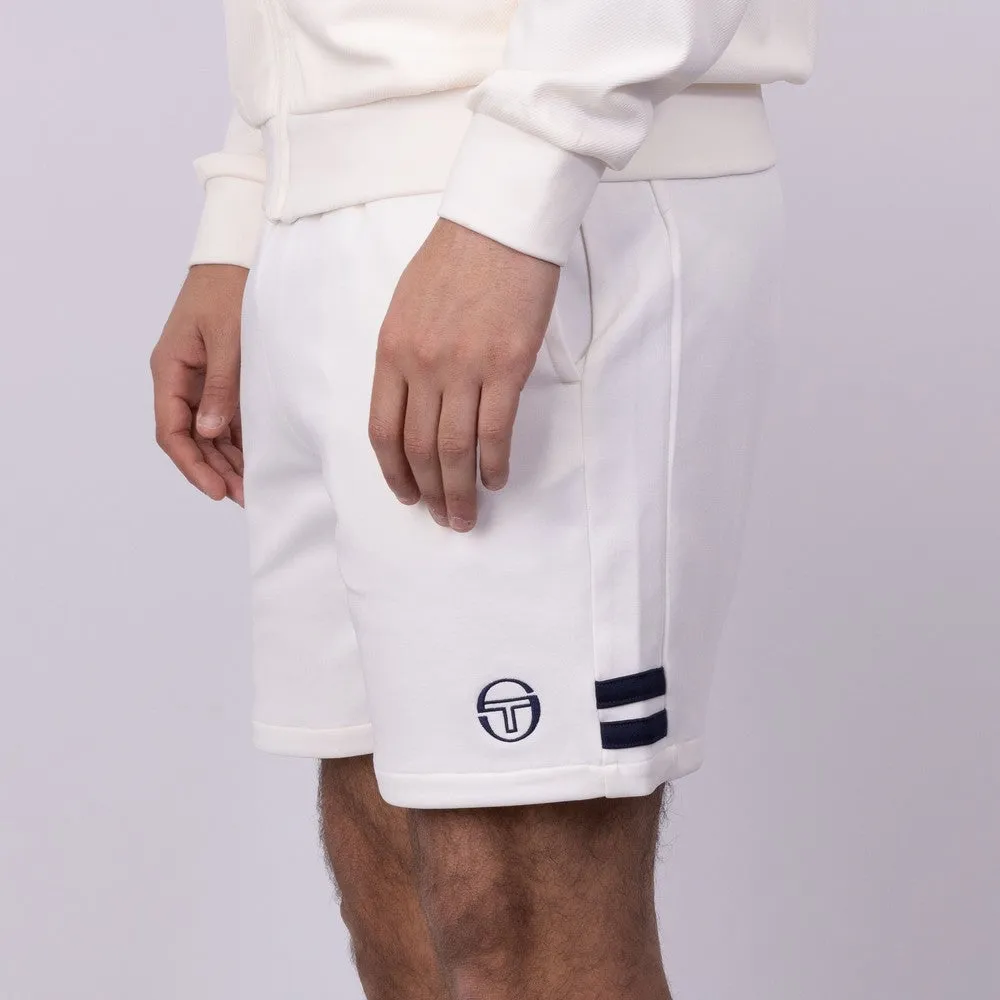 Sergio Tacchini New Orion Jogger Sweat Short Gardenia/Maritime Blue