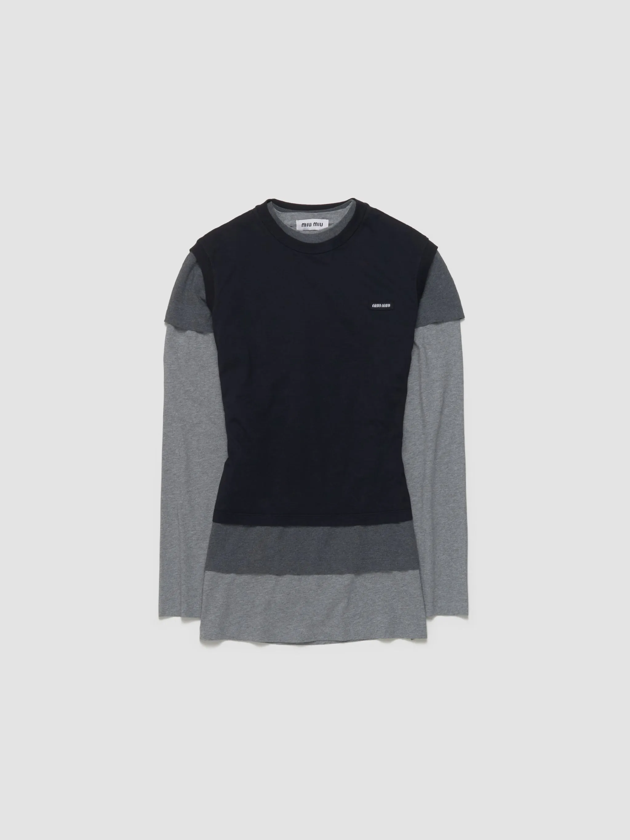Set of 3 Jersey T-shirts in Grey