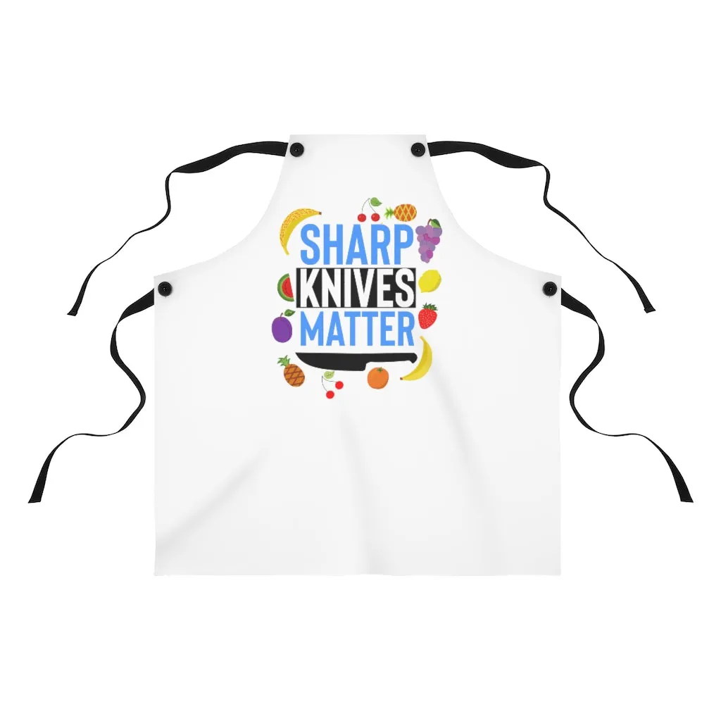 Sharp Knives Matter Apron