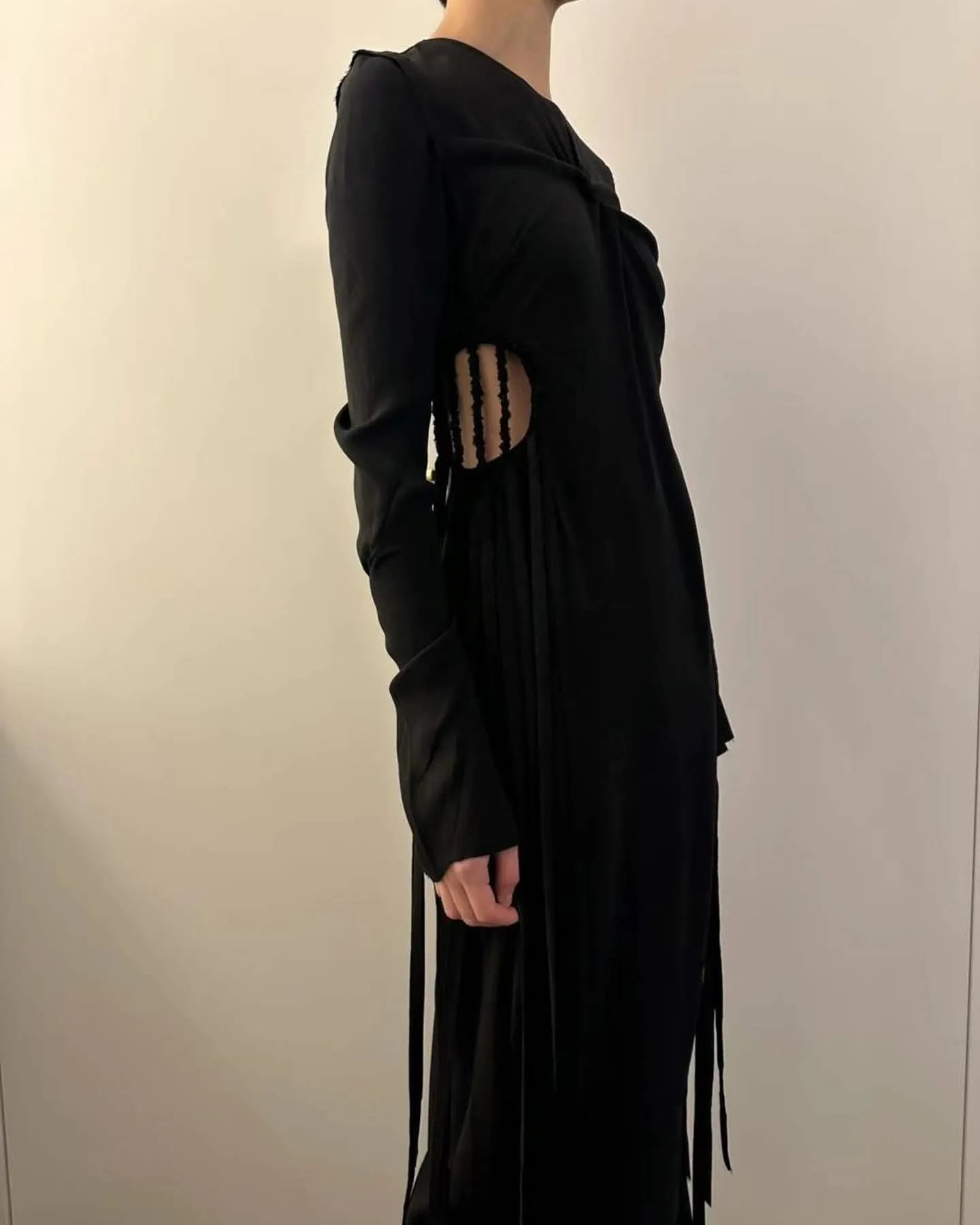 Silk Hole Dress