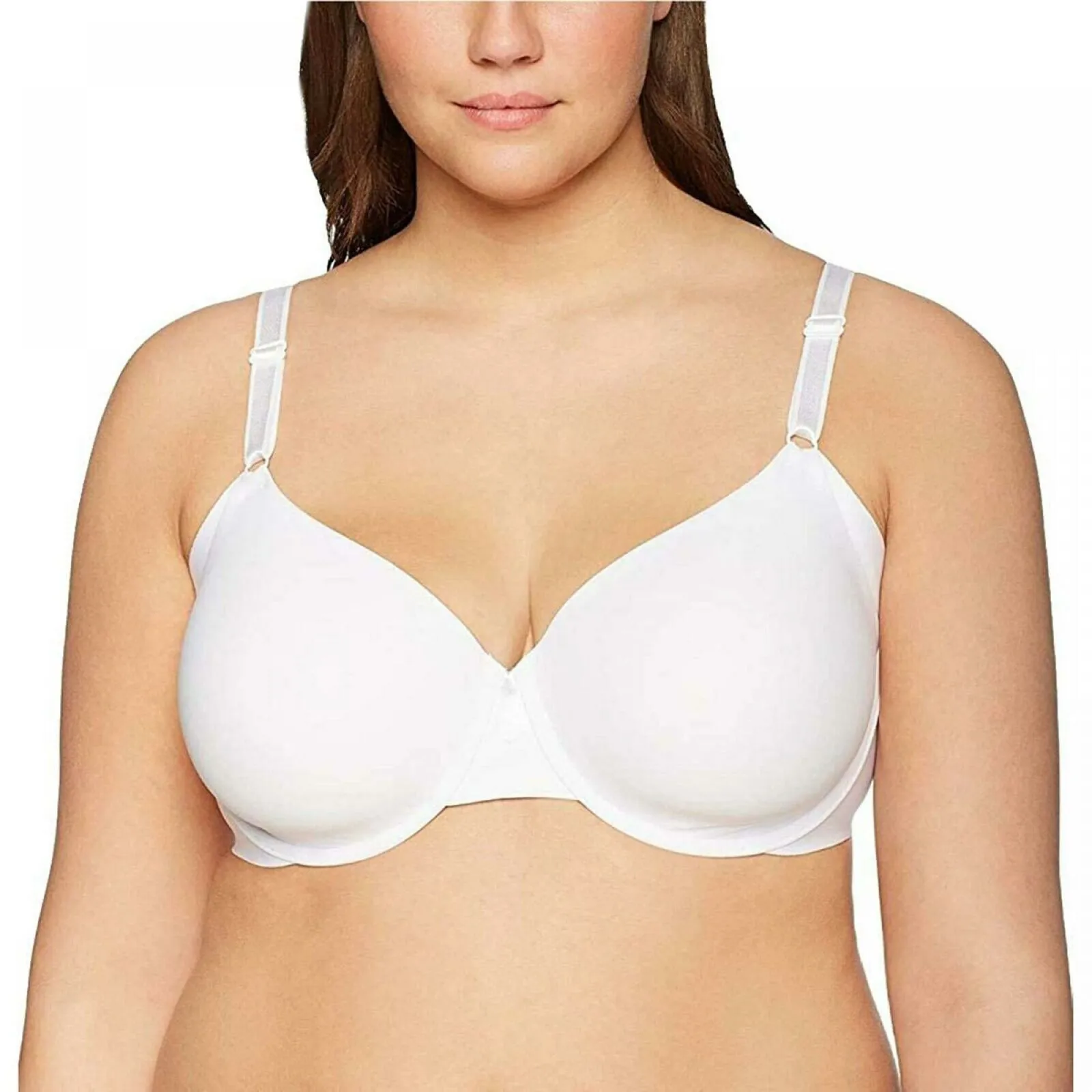 Simply Perfect by Warner's Full Figure Underarm Smooth Underwire Bra White 40DDD