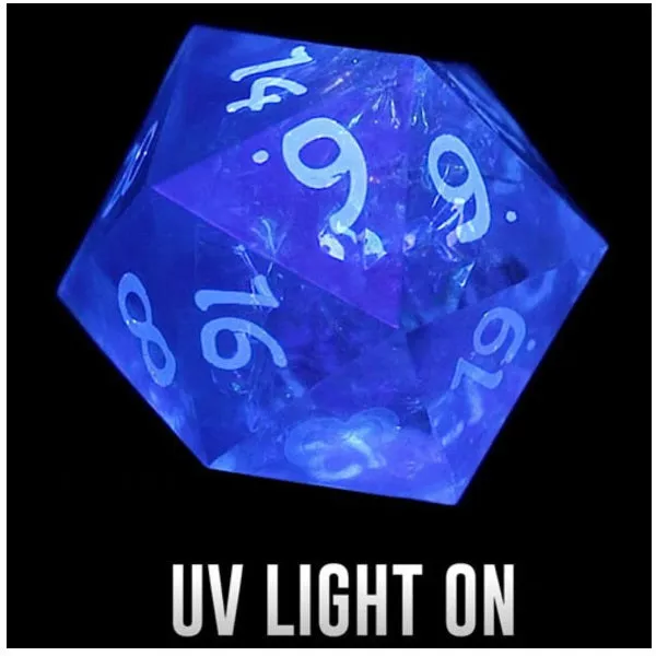 Sirius Dice Set - Blue Cloak and Dagger Poly 7 Set (Over 18s only)