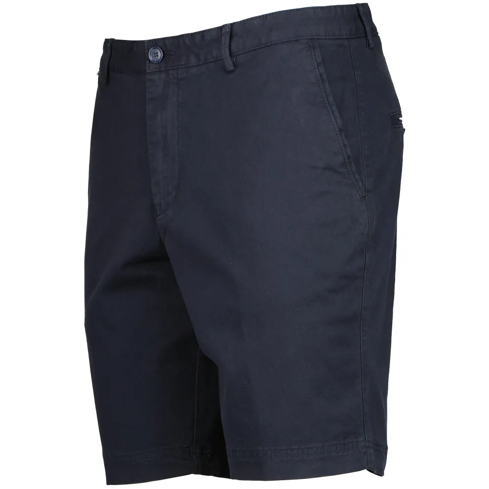 Slim Fit Stretch Gabardine Shorts