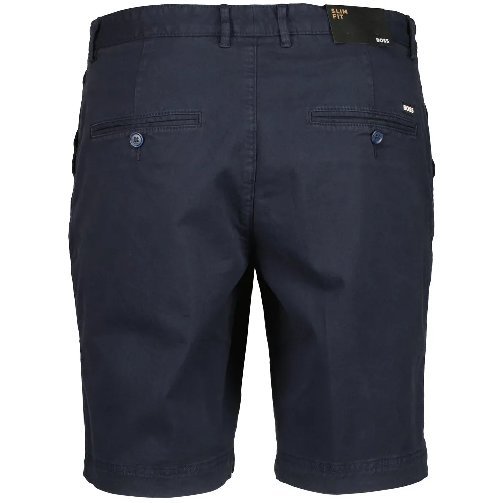 Slim Fit Stretch Gabardine Shorts