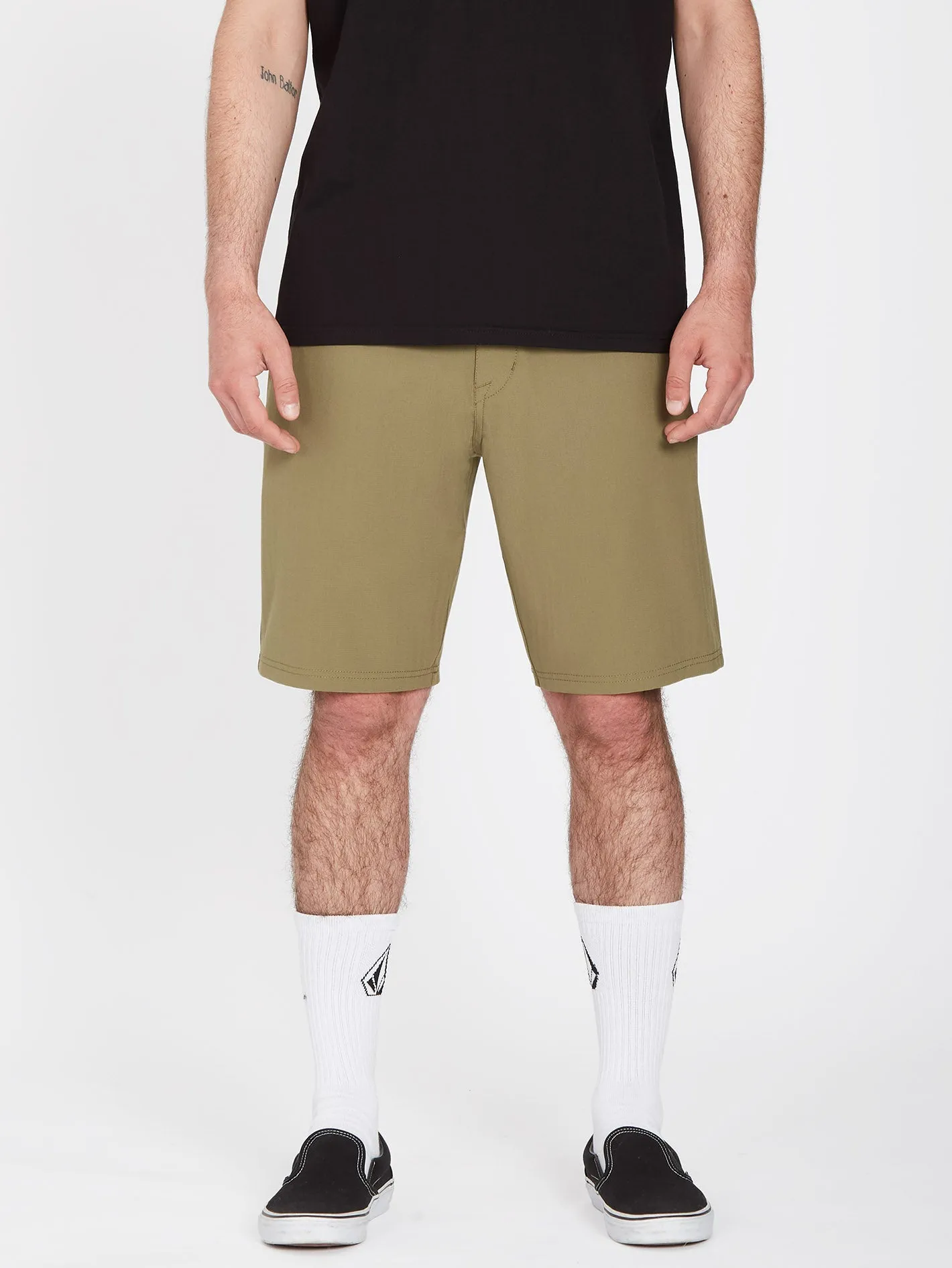 Slub Frickin Cross Shred 20" Hybrid Shorts - OLD MILL