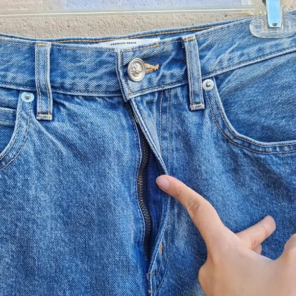 SLVRLAKE | Beatnik Denim Shorts in Pacific NEW Size 26