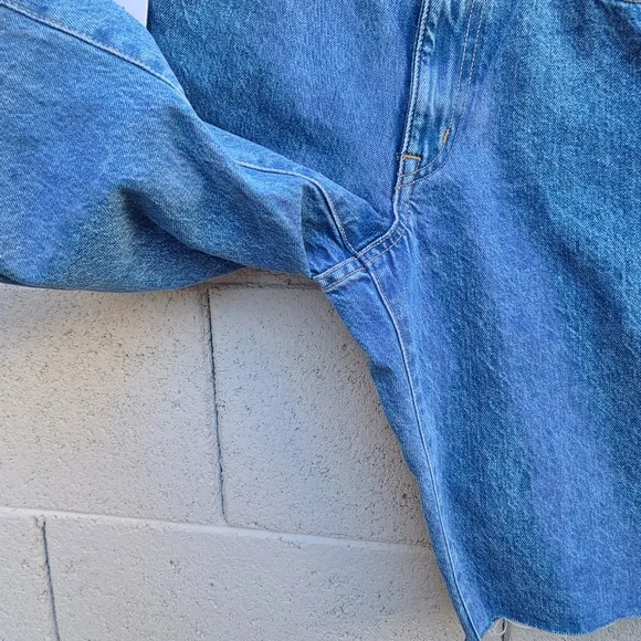 SLVRLAKE | Beatnik Denim Shorts in Pacific NEW Size 26