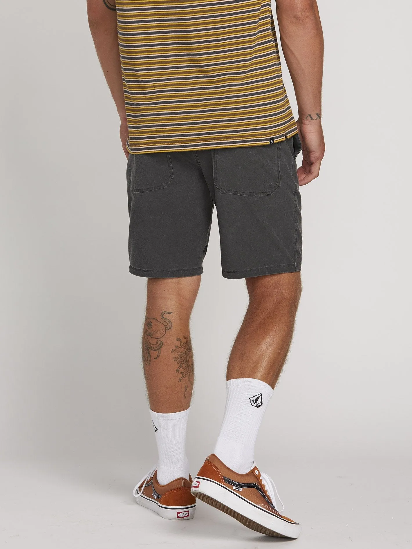 Snt Faded Shorts-Stoff - Stealth