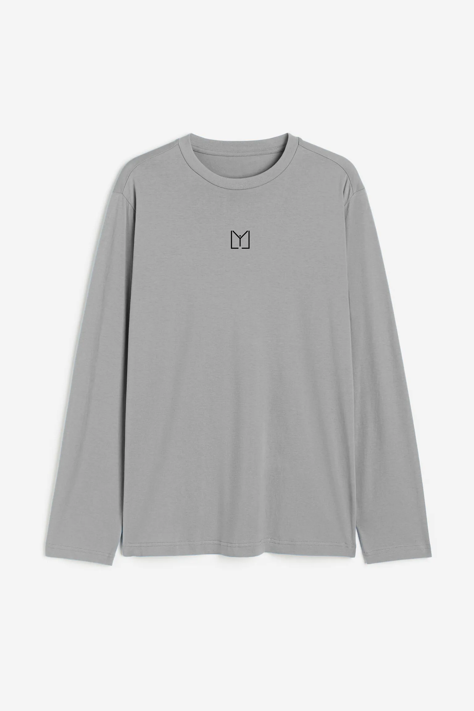 Solid grey tee shirt
