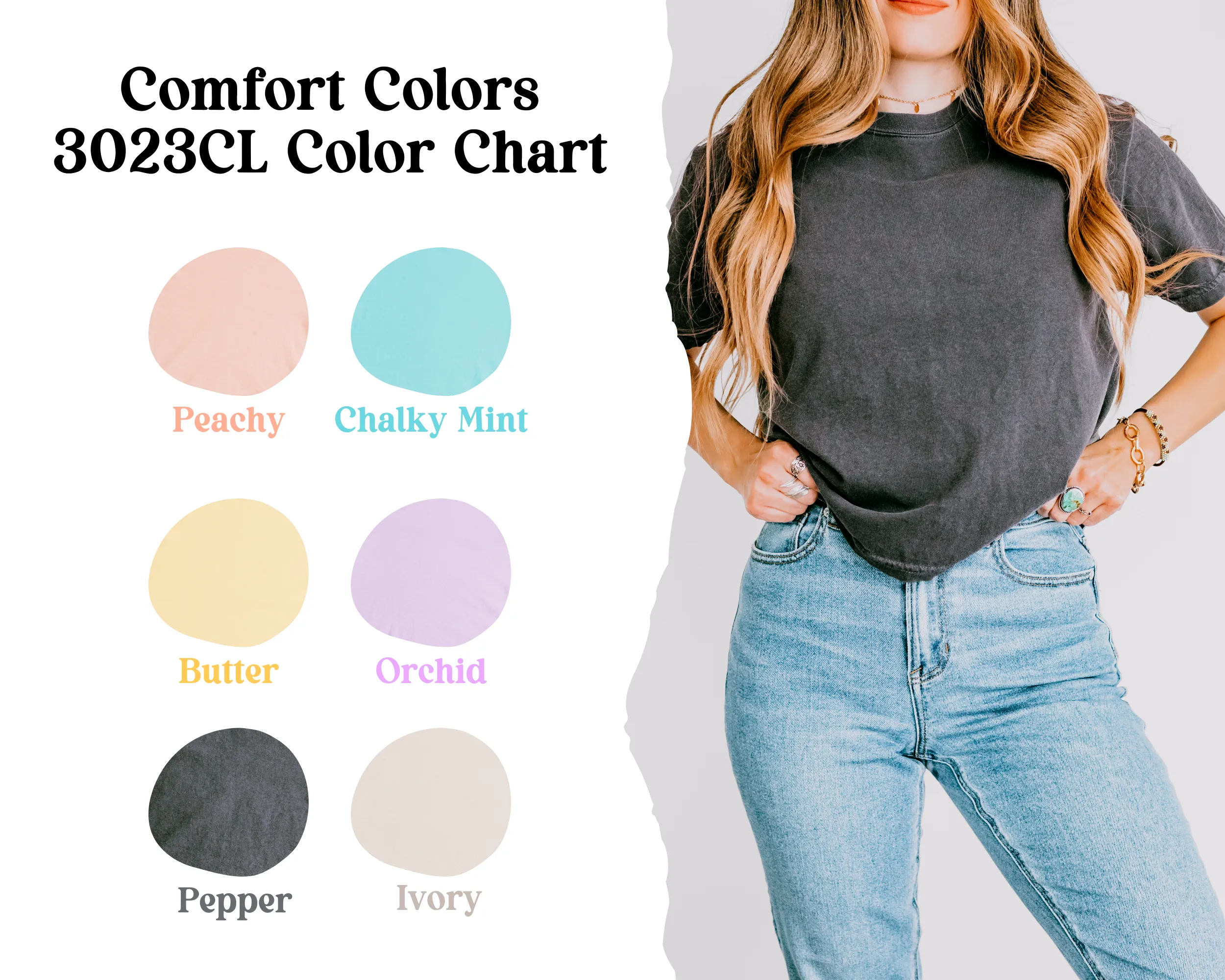 Spirit Drop - Rebs Cropped Comfort Colors Tee