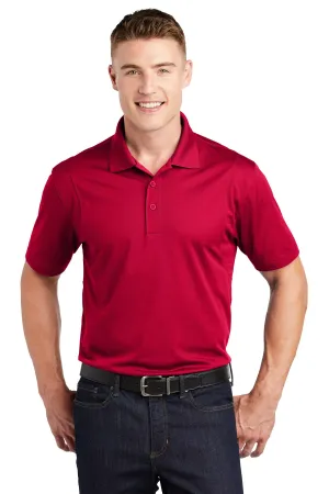 Sport-Tek Tall Micropique Sport-Wick Polo. TST650 Deep Red Tall