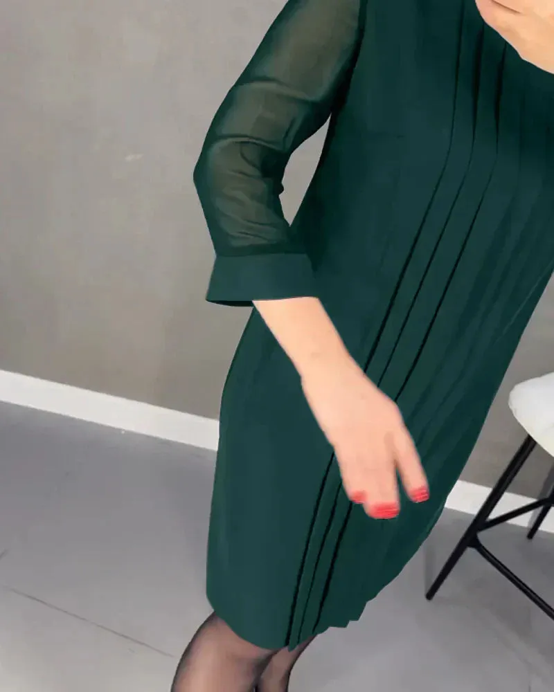 Séraphine – Elegant and Versatile Pleated Dress