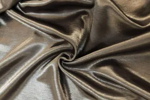 SS: Dark Flagstone Brown Satin Shantung # 9
