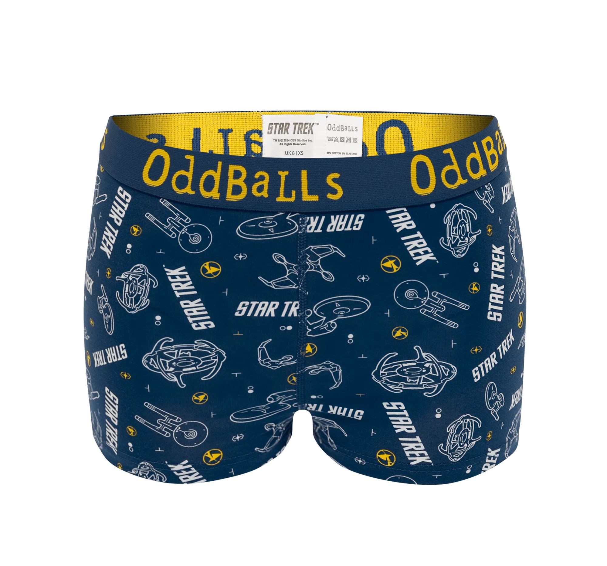 Star Trek Bundle - Ladies Boxer Shorts 2 Pack Bundle