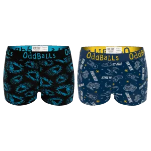Star Trek Bundle - Ladies Boxer Shorts 2 Pack Bundle