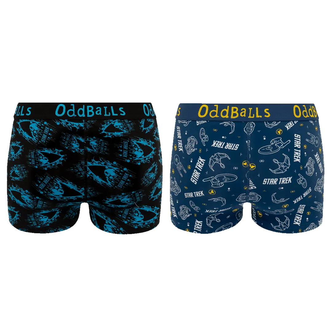 Star Trek Bundle - Ladies Boxer Shorts 2 Pack Bundle