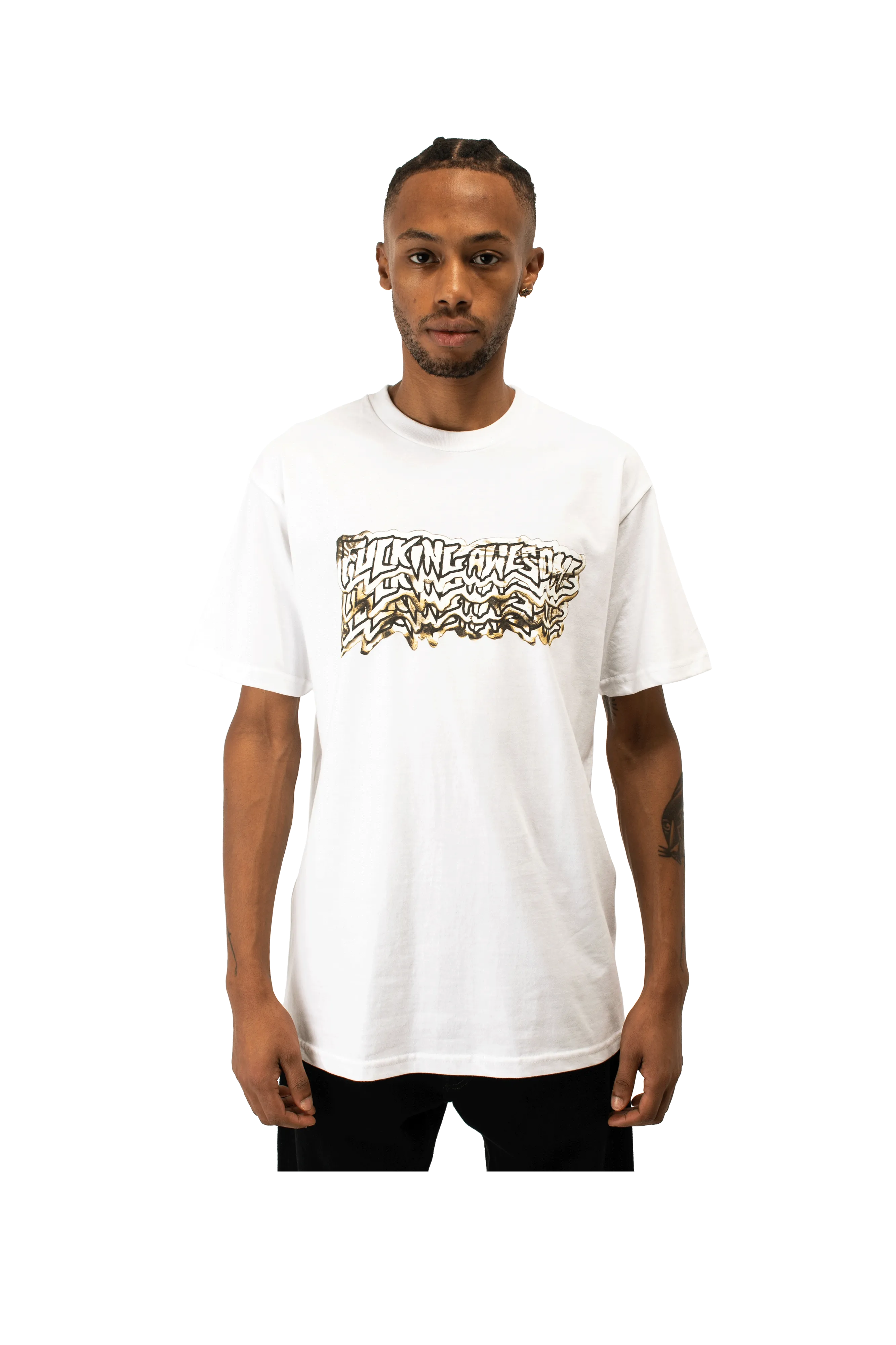 Sticker Logo Burn Tee