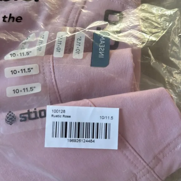 STIO OPR SHORTS RUSTIC ROSE SIZE 10/11.5 NWT in packaging