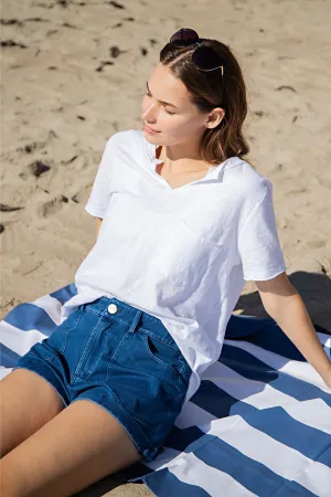 Stretch Denim Shorts
