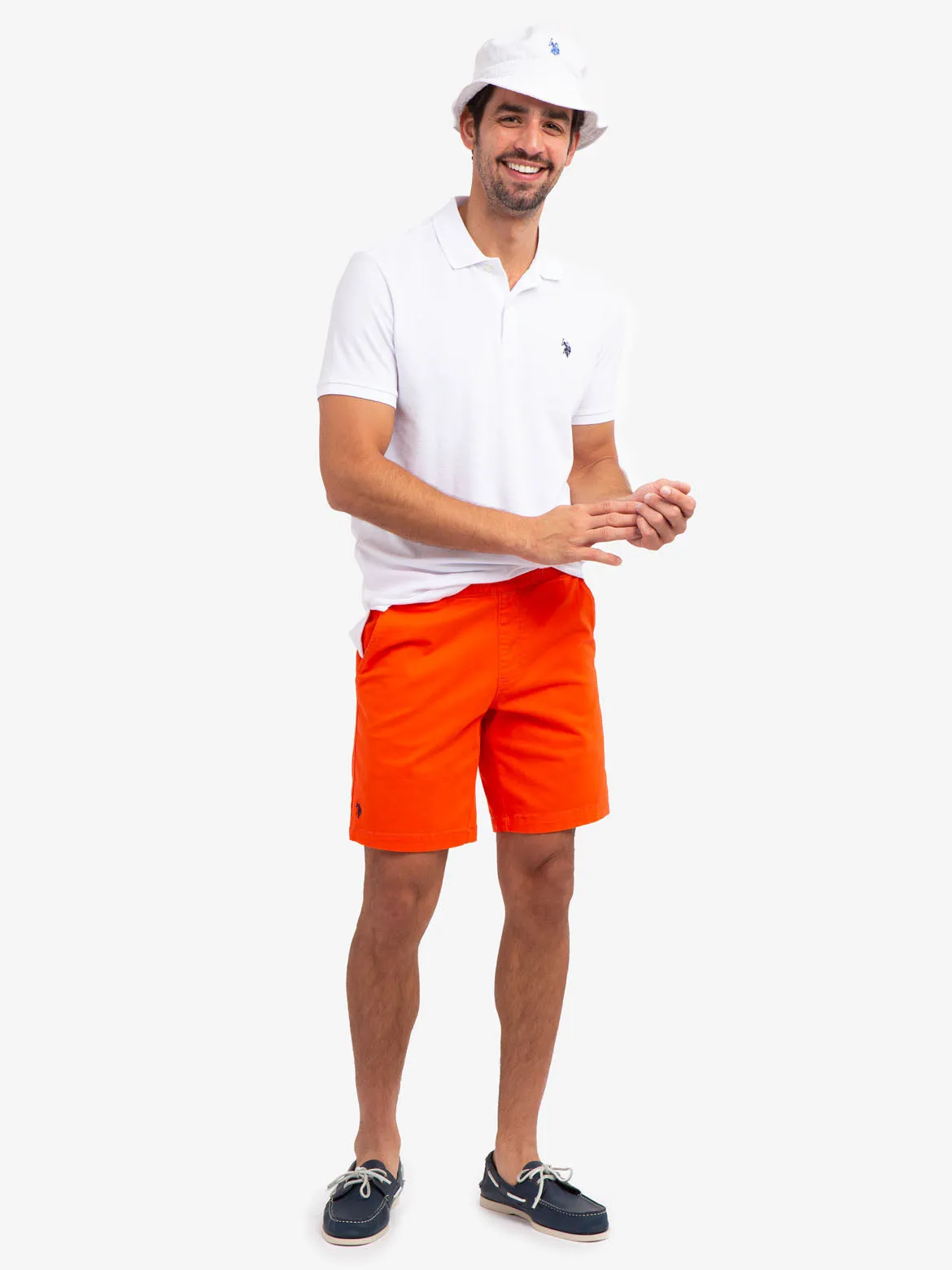 STRETCH TWILL JOGGER SHORTS