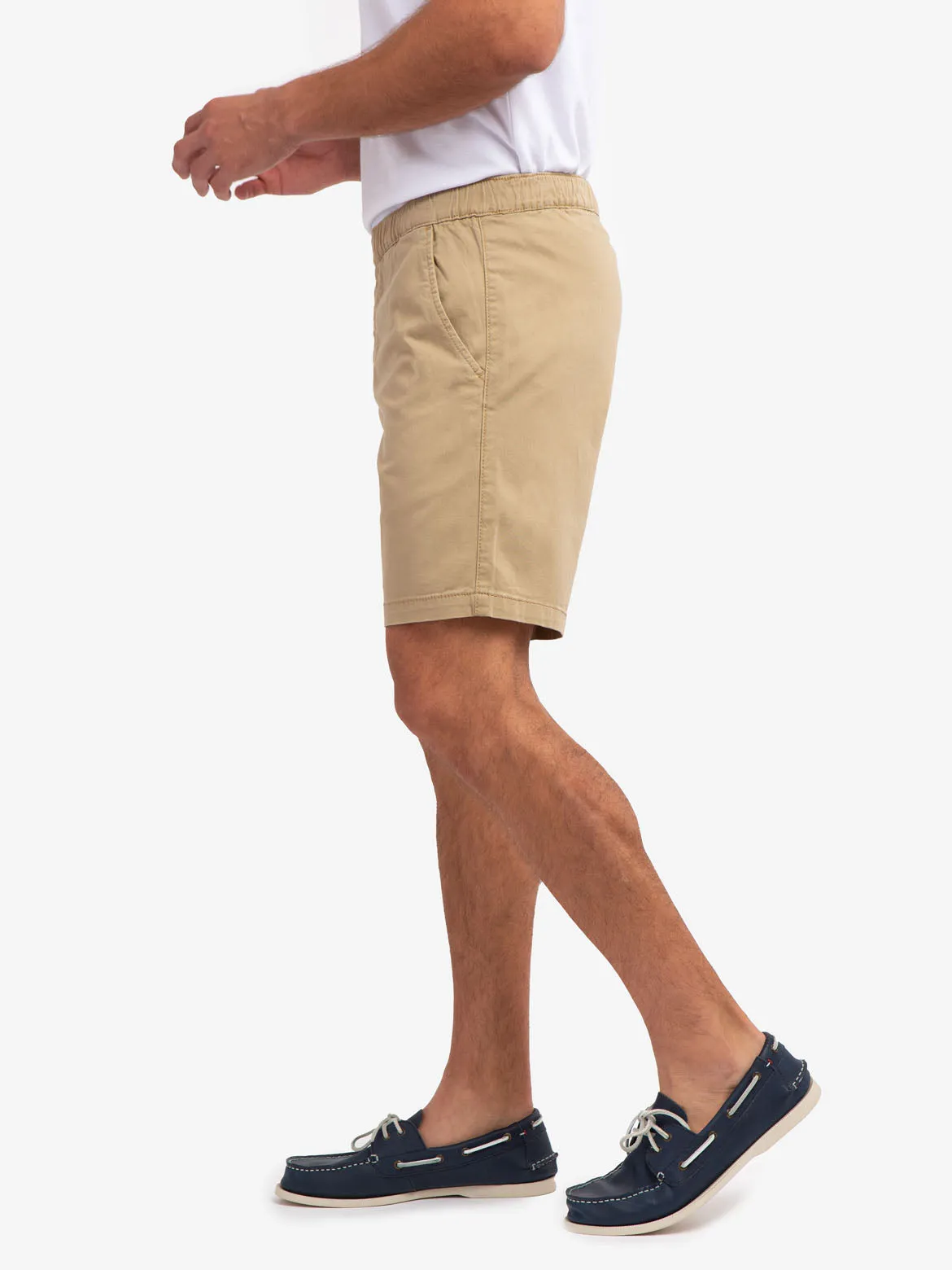 STRETCH TWILL JOGGER SHORTS