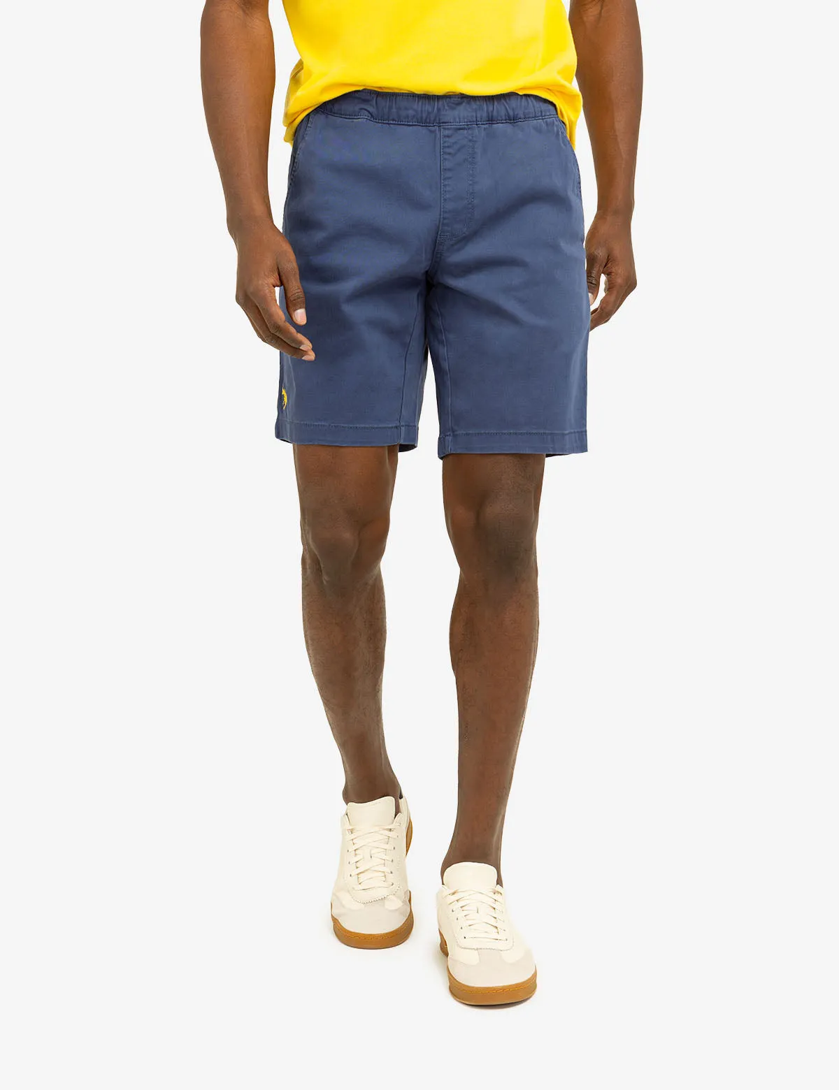 STRETCH TWILL JOGGER SHORTS