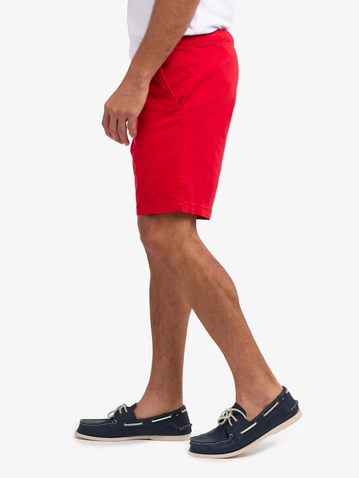 STRETCH TWILL JOGGER SHORTS