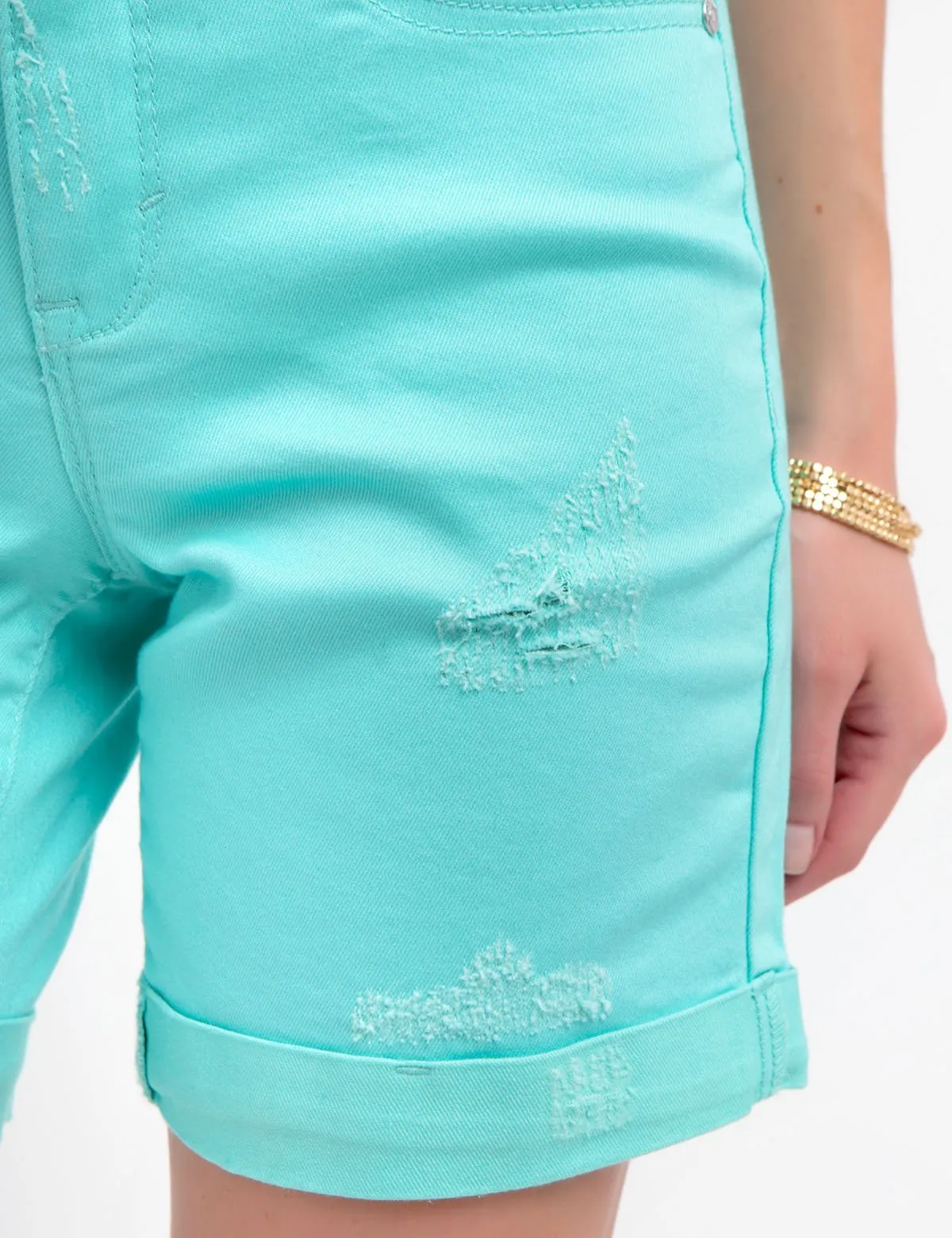 STRETCH TWILL SHORTS