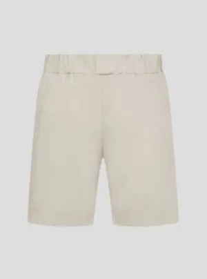Stretch Waist Twill Shorts