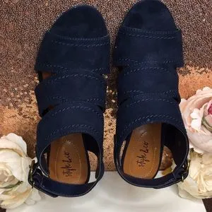 Style & Co Hosper Cone-Heel Sandals 6