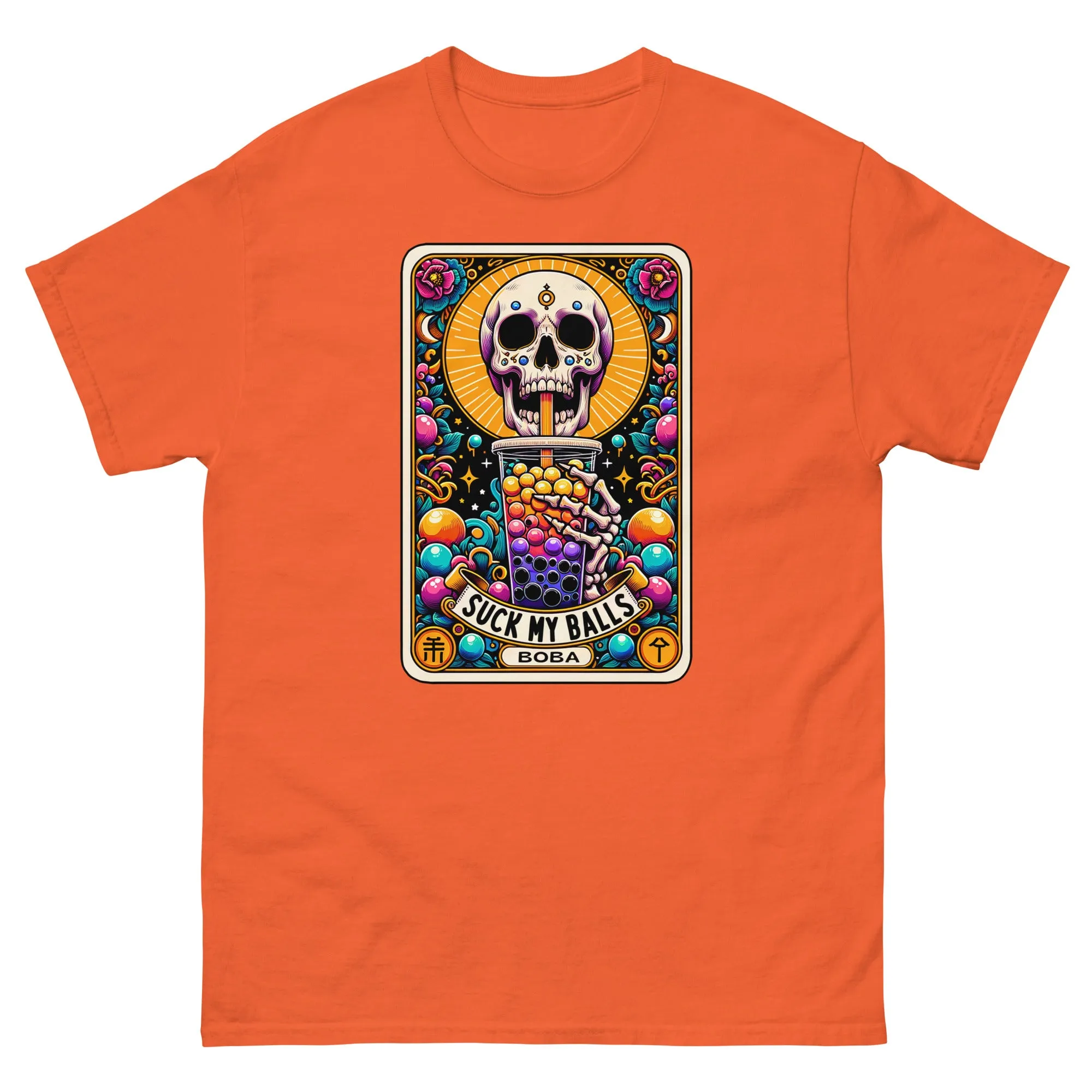SUCK MY BALLS - BOBA TAROT unisex tshirt