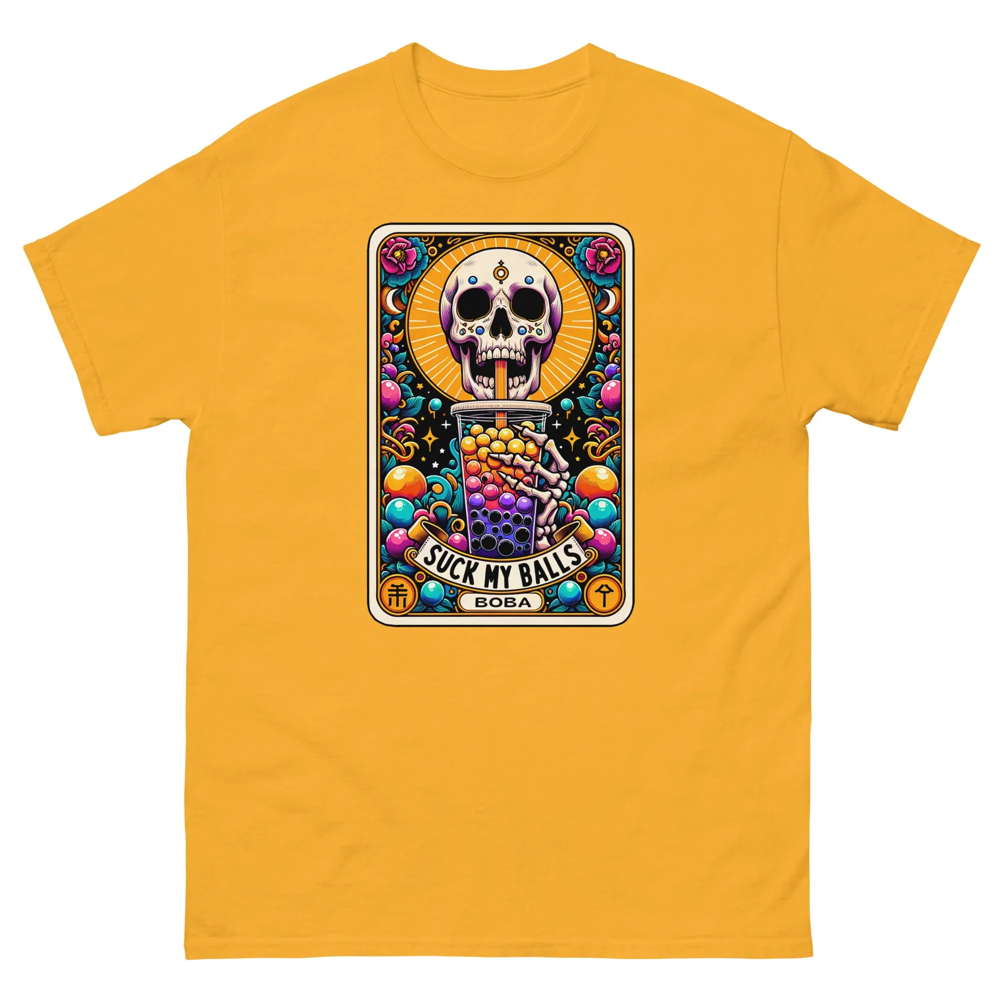 SUCK MY BALLS - BOBA TAROT unisex tshirt