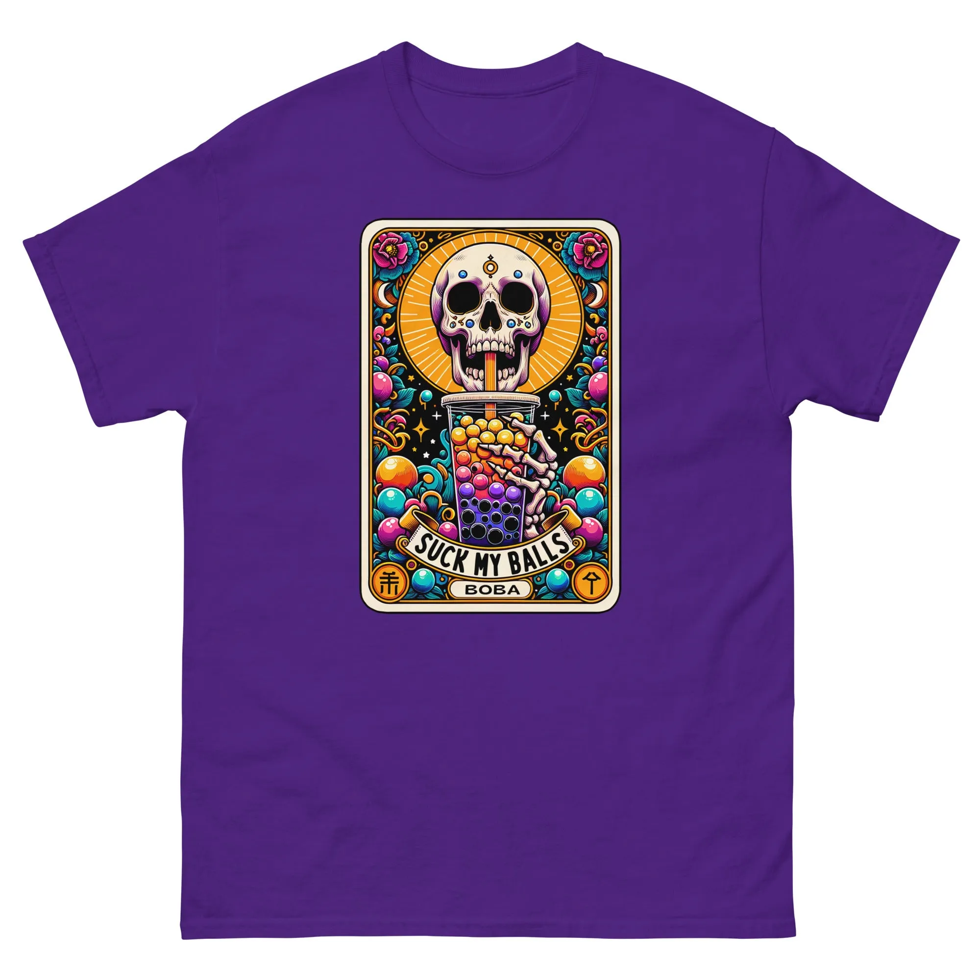 SUCK MY BALLS - BOBA TAROT unisex tshirt