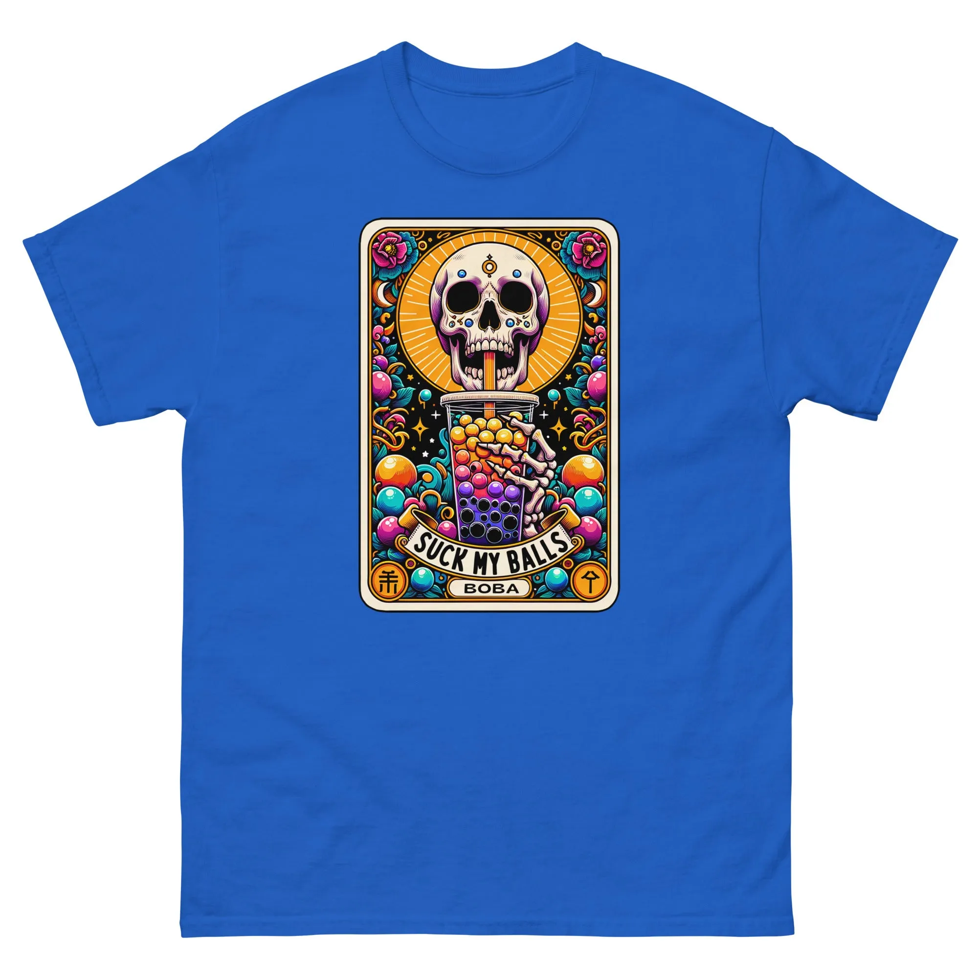 SUCK MY BALLS - BOBA TAROT unisex tshirt