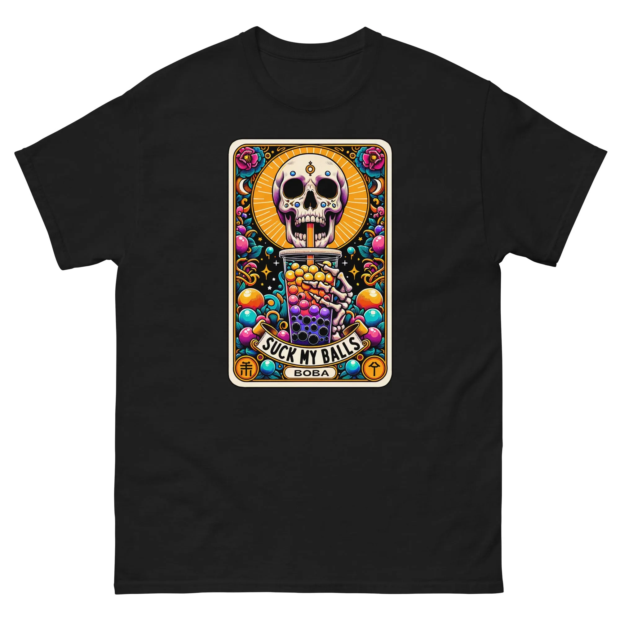 SUCK MY BALLS - BOBA TAROT unisex tshirt