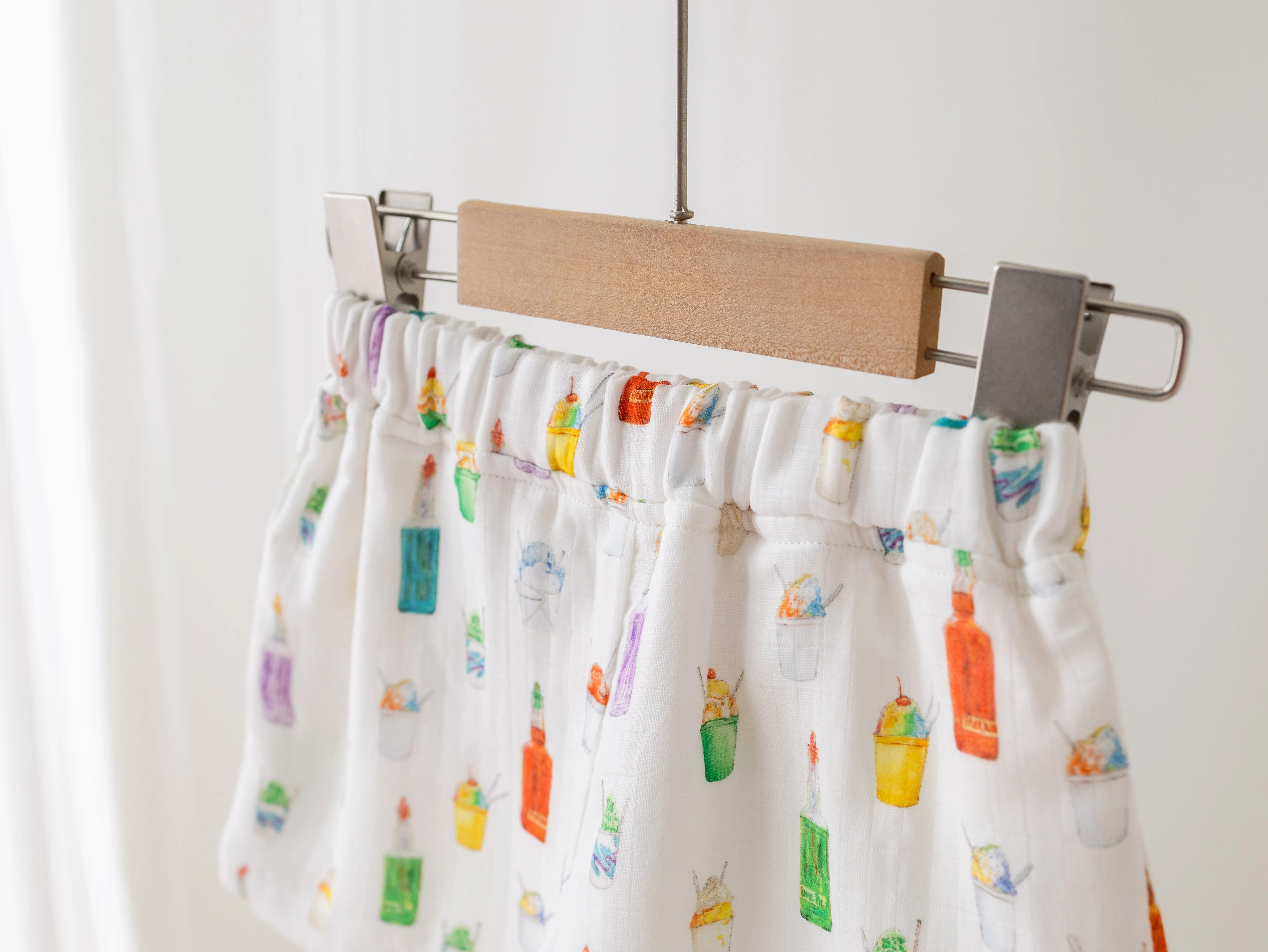 Sugar, Ice, & Everything Nice Organic Muslin Shorts