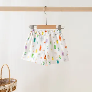 Sugar, Ice, & Everything Nice Organic Muslin Shorts