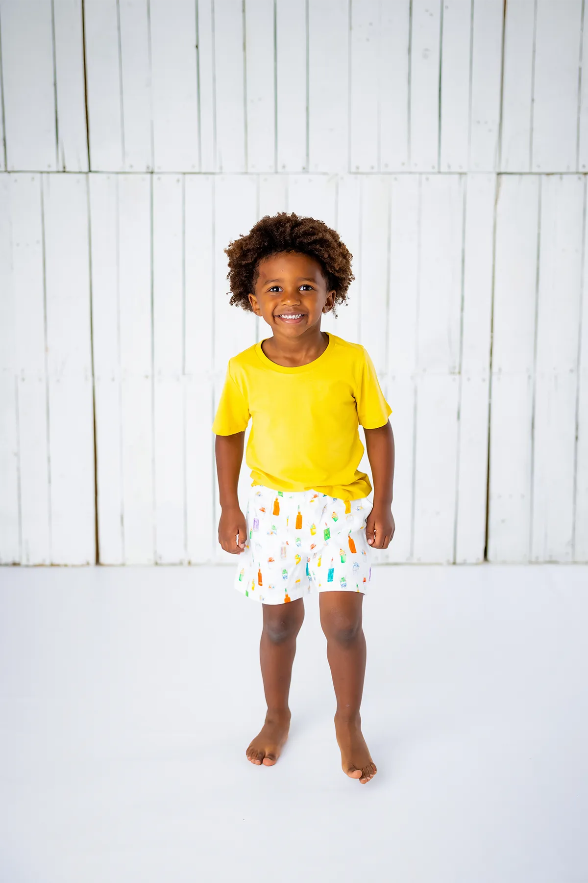Sugar, Ice, & Everything Nice Organic Muslin Shorts