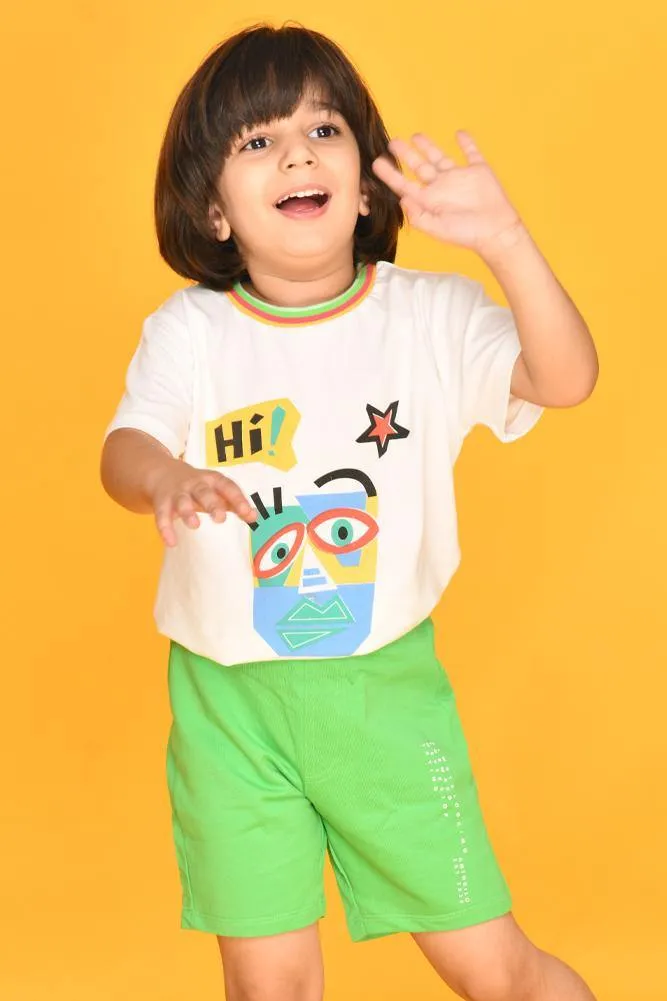 SUMMER GREEN BOYS SHORTS