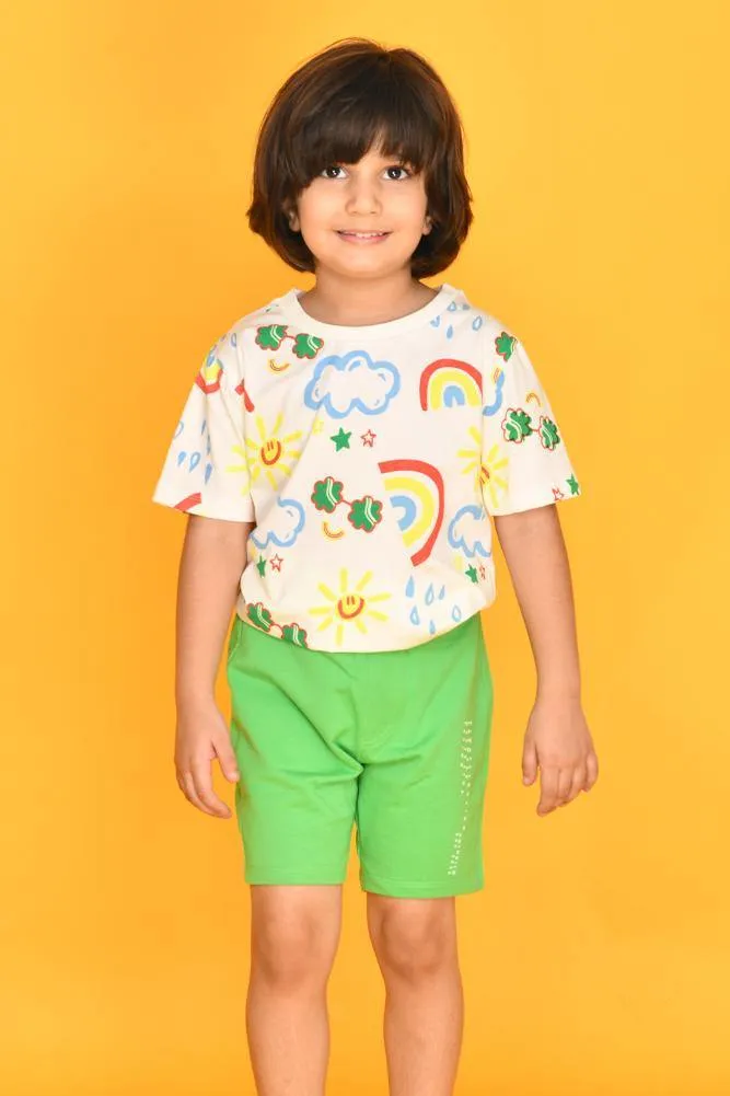 SUMMER GREEN BOYS SHORTS