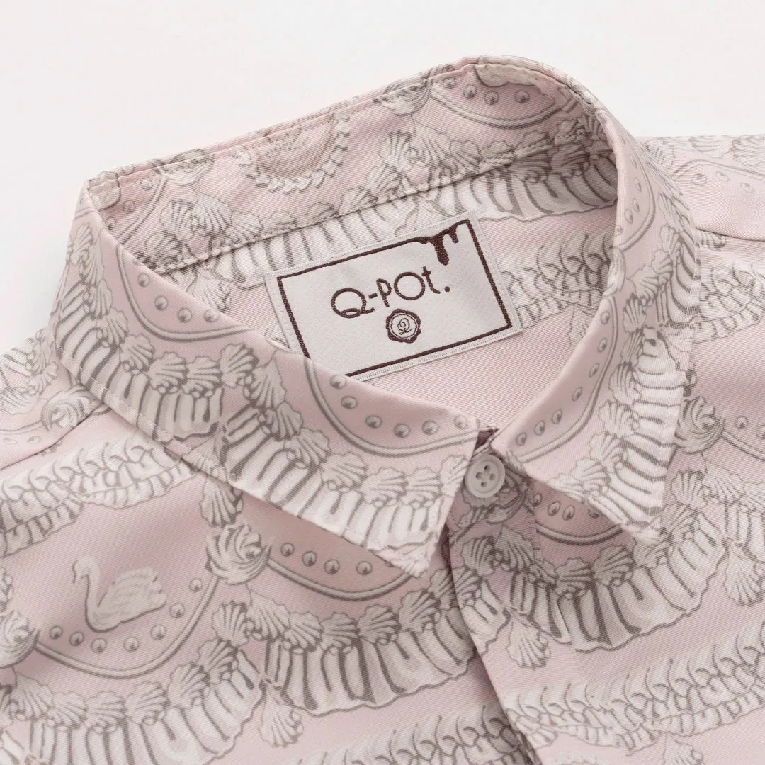 Swan Lake Cake Dress Shirt (Misty Pink)【Japan Jewelry】