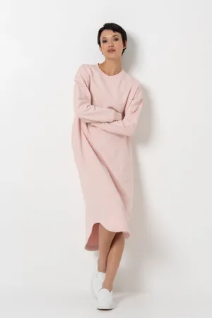 Sweater Dress _ 157891 _ Light Pink
