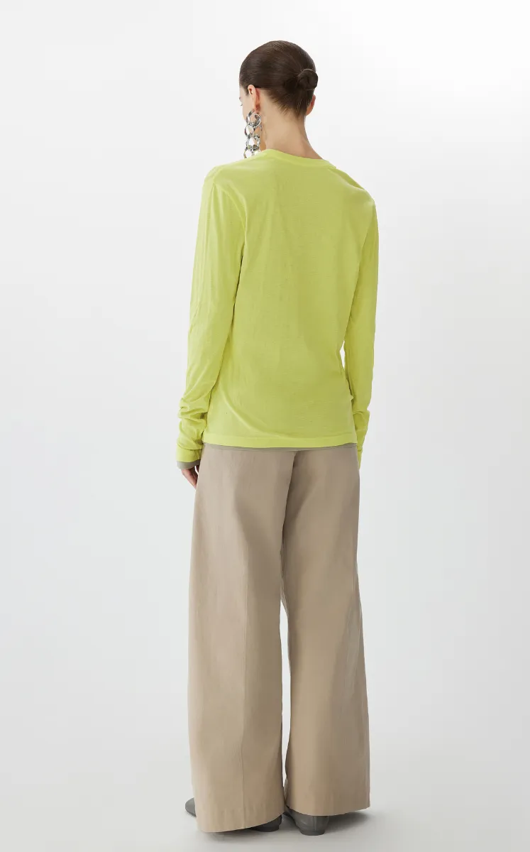 T-shirt /JNBY Layered Long Sleeve T-Shirt