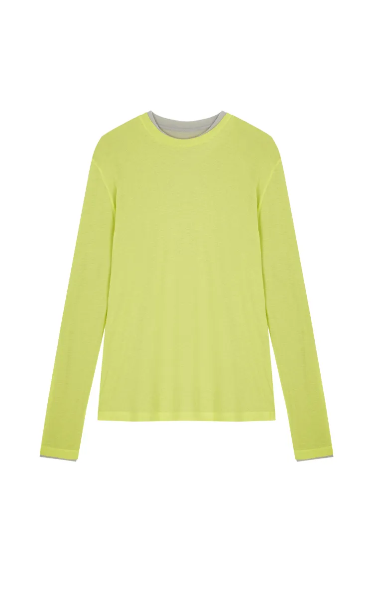 T-shirt /JNBY Layered Long Sleeve T-Shirt