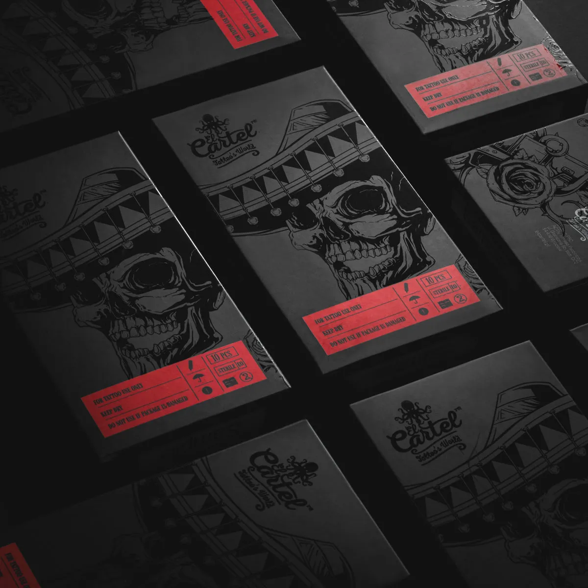 Tattoo needles EL CARTEL 0.35 5RS SHADER 25 pcs