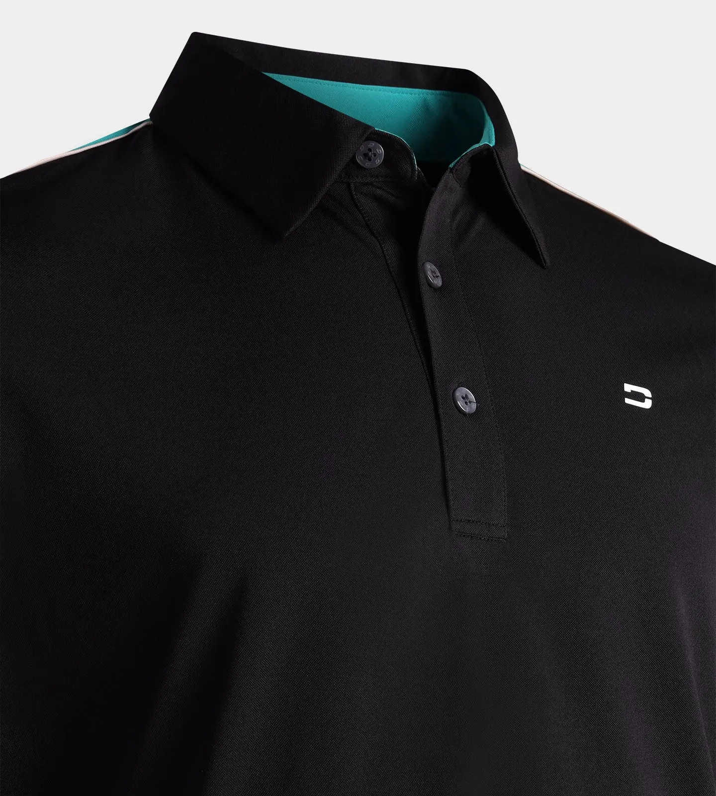 TECH DROP POLO - BLACK