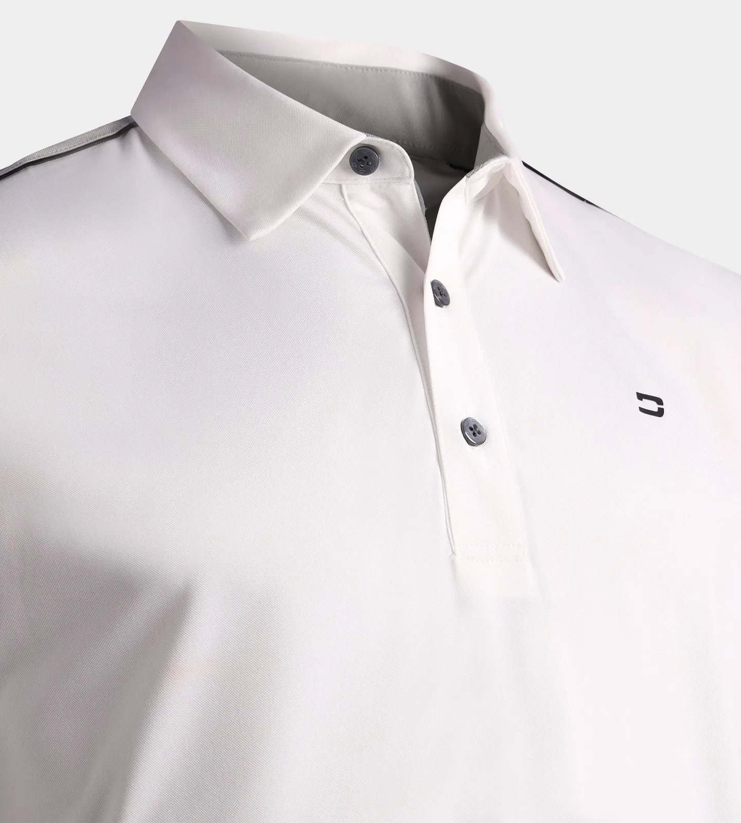 TECH DROP POLO - WHITE